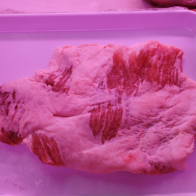 carne de carniceria cortada